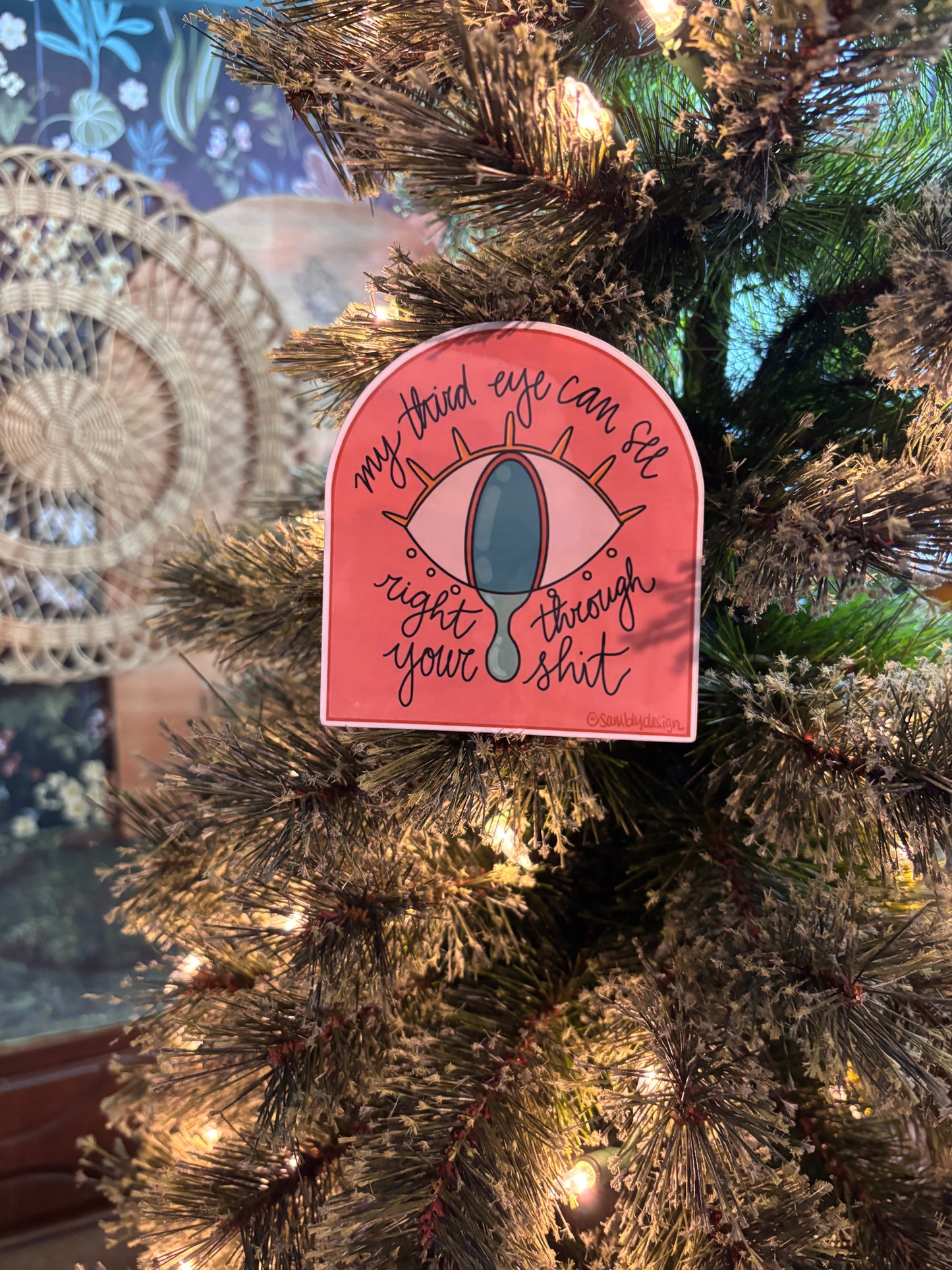 "My Third Eye..." Vinyl Sticker