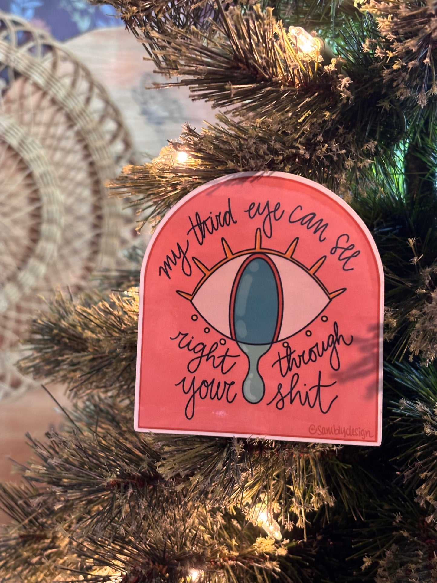 "My Third Eye..." Vinyl Sticker