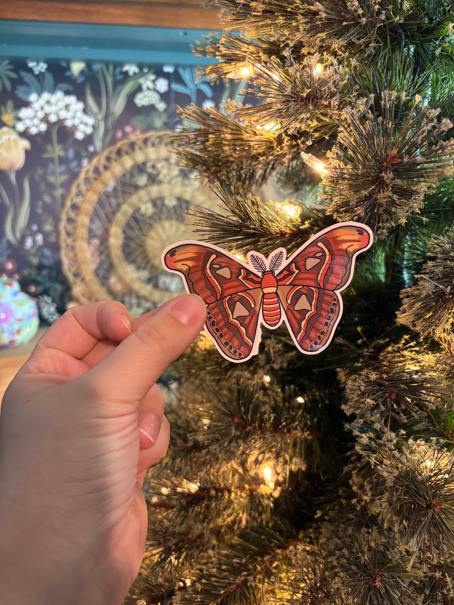 Atlas Moth Sticker